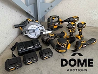 Jcb 12-delige set accugereedschappen