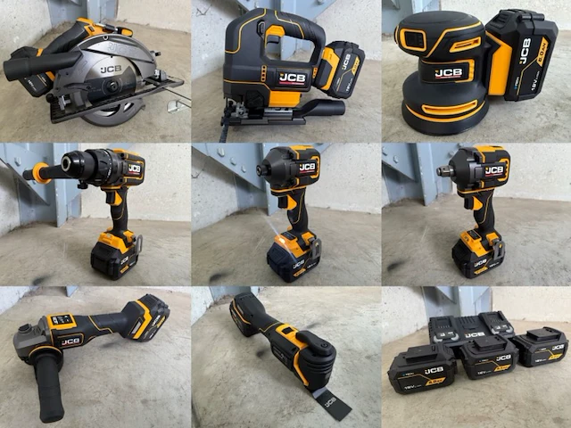 Jcb 12-delige set accugereedschappen - afbeelding 24 van  31