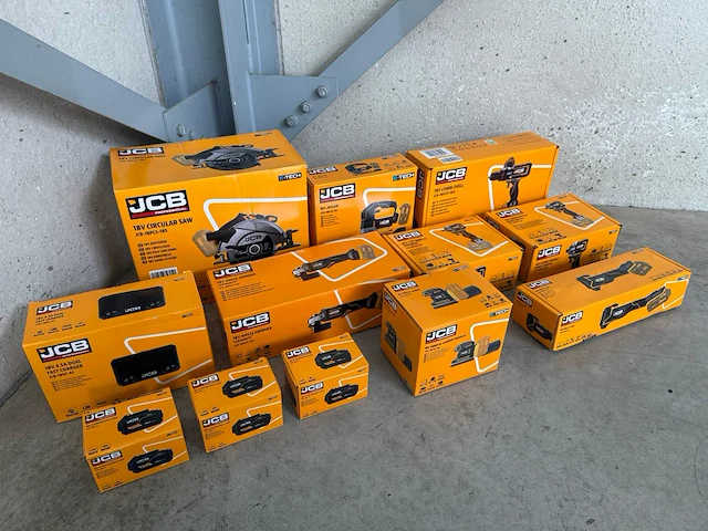 Jcb 12-delige set accugereedschappen - afbeelding 45 van  66
