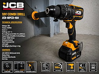 Jcb 12-delige set accugereedschappen - afbeelding 61 van  66