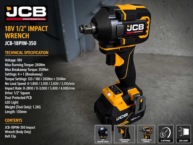 Jcb 12-delige set accugereedschappen - afbeelding 62 van  66