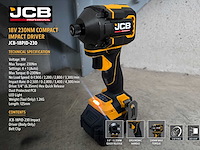 Jcb 12-delige set accugereedschappen - afbeelding 63 van  66