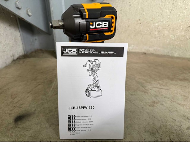 Jcb 12-delige set accugereedschappen - afbeelding 38 van  62