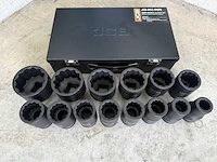 Jcb 12-kant krachtdoppen set 22 - 60 mm - afbeelding 2 van  7