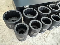 Jcb 12-kant krachtdoppen set 22 - 60 mm - afbeelding 3 van  7