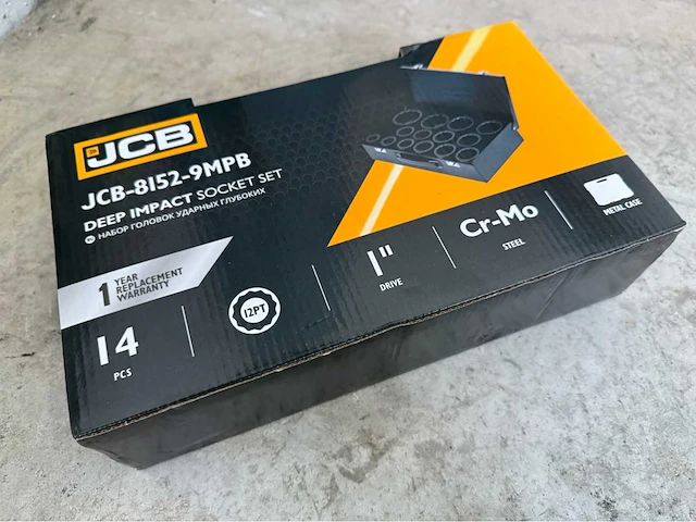 Jcb 12-kant krachtdoppen set 22 - 60 mm - afbeelding 7 van  7