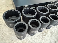 Jcb 12-kant krachtdoppen set 22 - 60 mm - afbeelding 3 van  7