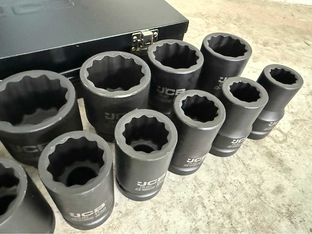 Jcb 12-kant krachtdoppen set 22 - 60 mm - afbeelding 4 van  7