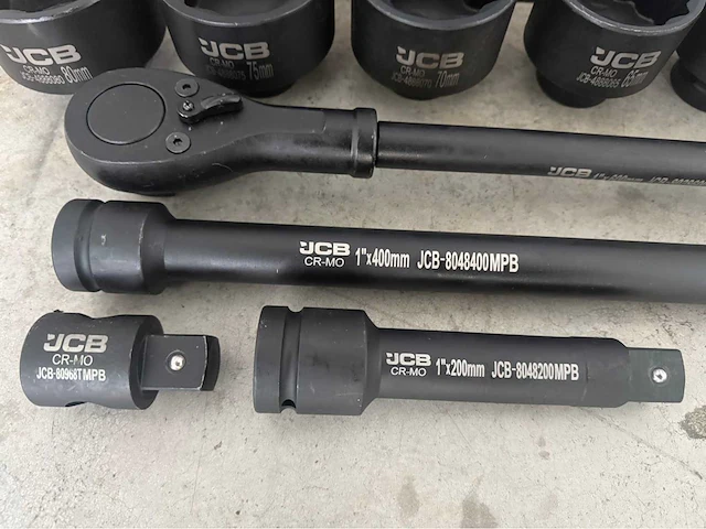 Jcb 12-kant krachtdoppen set 36 - 80 mm - afbeelding 9 van  12