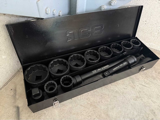 Jcb 12-kant krachtdoppen set 36 - 80 mm - afbeelding 9 van  12