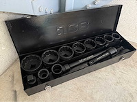 Jcb 12-kant krachtdoppen set 36 - 80 mm - afbeelding 9 van  12