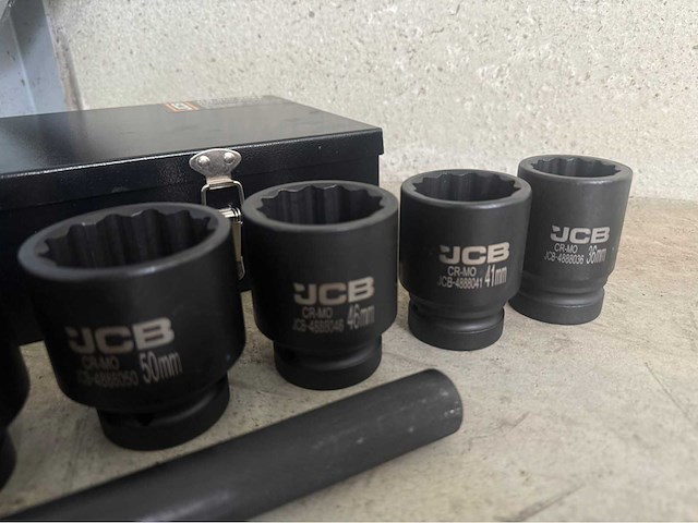 Jcb 12-kant krachtdoppen set 36 - 80 mm - afbeelding 8 van  12