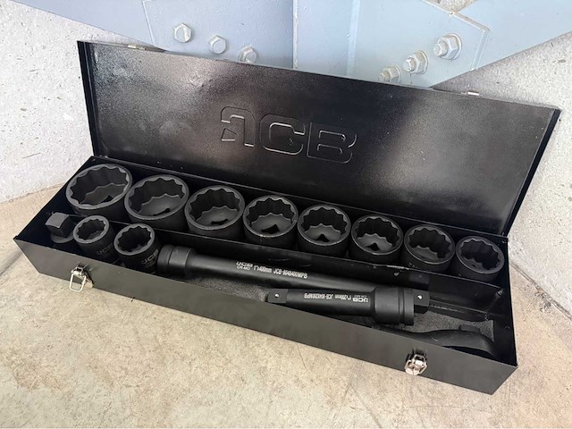 Jcb 12-kant krachtdoppen set 36 - 80 mm - afbeelding 12 van  12