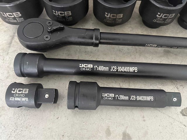 Jcb 12-kant krachtdoppen set 36 - 80 mm - afbeelding 8 van  10