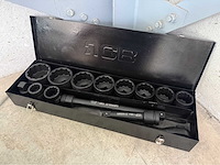 Jcb 12-kant krachtdoppen set 36 - 80 mm - afbeelding 10 van  10