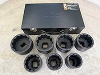Jcb 12-kant krachtdoppen set 46 - 75 mm - afbeelding 4 van  9