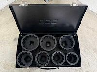 Jcb 12-kant krachtdoppen set 46 - 75 mm - afbeelding 5 van  9