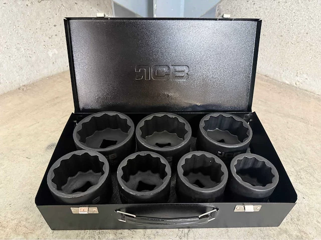 Jcb 12-kant krachtdoppen set 46 - 75 mm - afbeelding 6 van  9