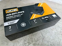 Jcb 12-kant krachtdoppen set 46 - 75 mm - afbeelding 9 van  9