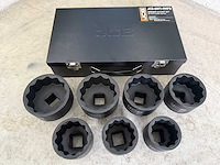 Jcb 12-kant krachtdoppen set 46 - 75 mm - afbeelding 3 van  9