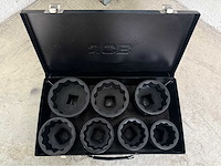 Jcb 12-kant krachtdoppen set 46 - 75 mm - afbeelding 8 van  9