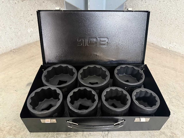 Jcb 12-kant krachtdoppen set 46 - 75 mm - afbeelding 4 van  9