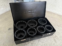 Jcb 12-kant krachtdoppen set 46 - 75 mm - afbeelding 5 van  9