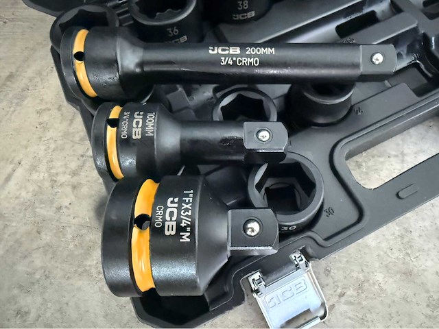 Jcb 19-delige krachtdoppenset - afbeelding 10 van  11