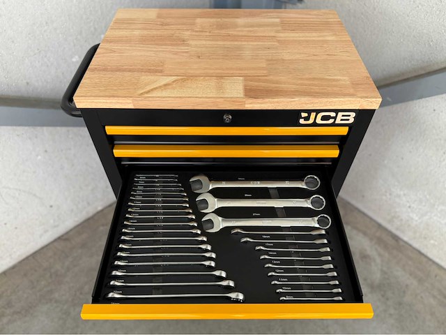 Jcb 27” professionele gevulde gereedschapswagen - afbeelding 4 van  35