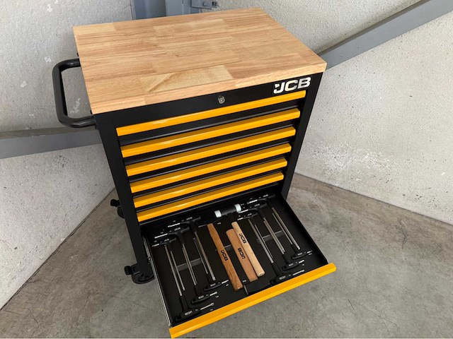 Jcb 27” professionele gevulde gereedschapswagen - afbeelding 11 van  35