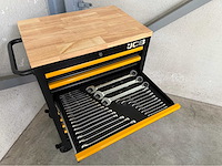 Jcb 27” professionele gevulde gereedschapswagen - afbeelding 3 van  33