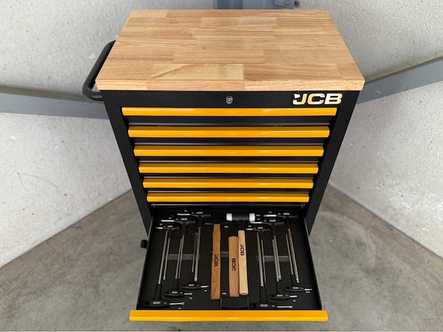 Jcb 27” professionele gevulde gereedschapswagen - afbeelding 11 van  33