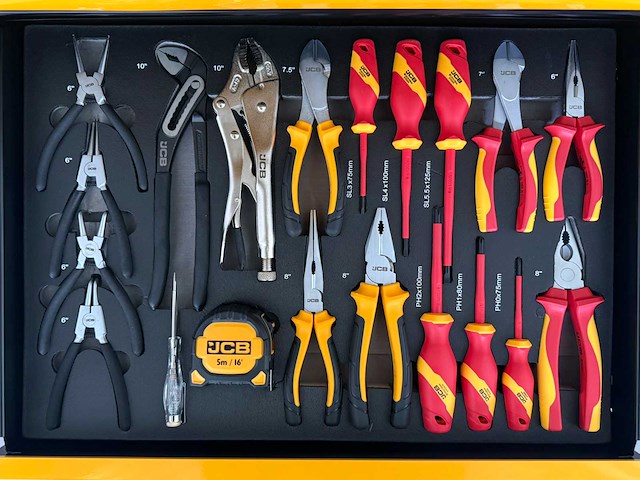 Jcb 27” professionele gevulde gereedschapswagen - afbeelding 20 van  33