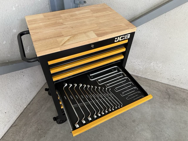 Jcb 27” professionele gevulde gereedschapswagen - afbeelding 2 van  26