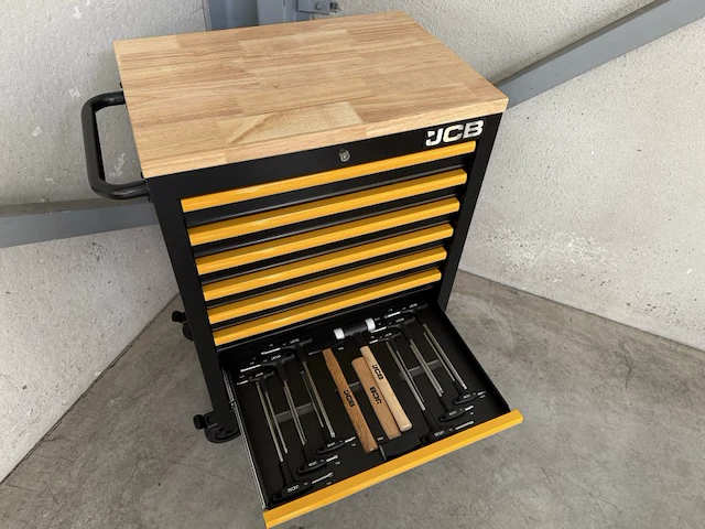 Jcb 27” professionele gevulde gereedschapswagen - afbeelding 5 van  26