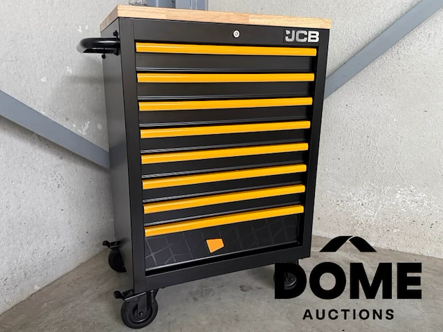 Jcb 27” professionele gevulde gereedschapswagen - afbeelding 1 van  26