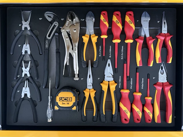 Jcb 27” professionele gevulde gereedschapswagen - afbeelding 13 van  26