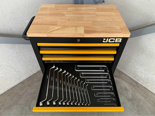 Jcb 27” professionele gevulde gereedschapswagen - afbeelding 6 van  35