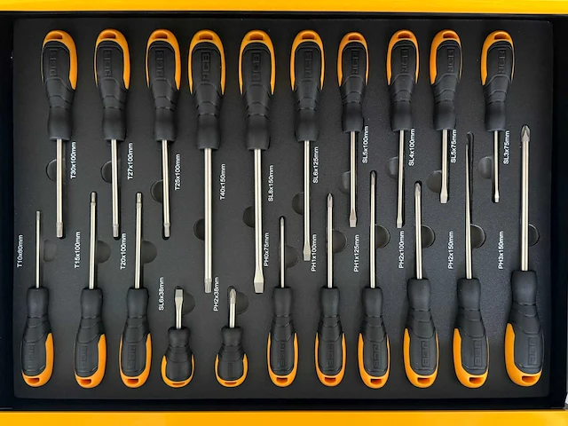 Jcb 27” professionele gevulde gereedschapswagen - afbeelding 21 van  35
