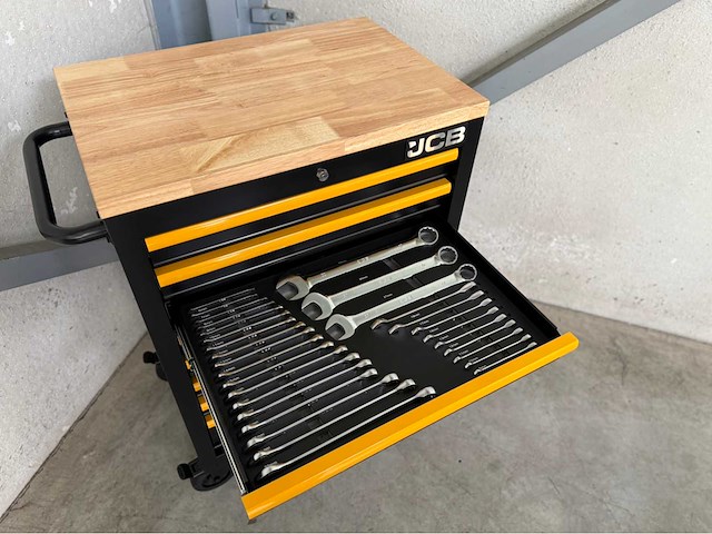 Jcb 27” professionele gevulde gereedschapswagen - afbeelding 3 van  35