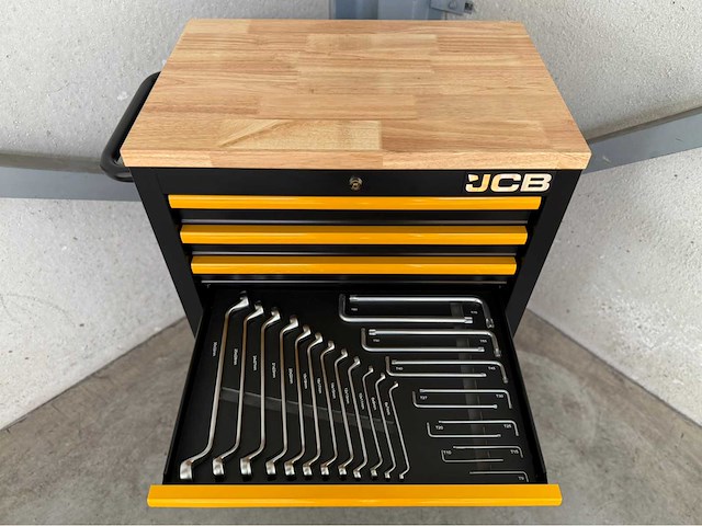 Jcb 27” professionele gevulde gereedschapswagen - afbeelding 6 van  35
