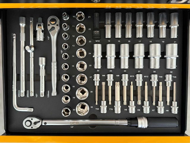 Jcb 27” professionele gevulde gereedschapswagen - afbeelding 18 van  35