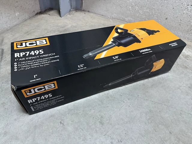 Jcb 3480 nm pneumatische slagmoersleutel - afbeelding 7 van  15