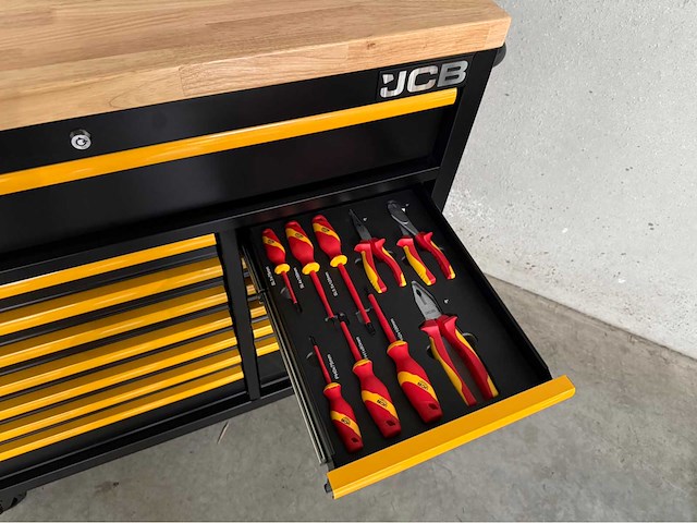 Jcb 42” professionele gevulde gereedschapswagen - afbeelding 18 van  42