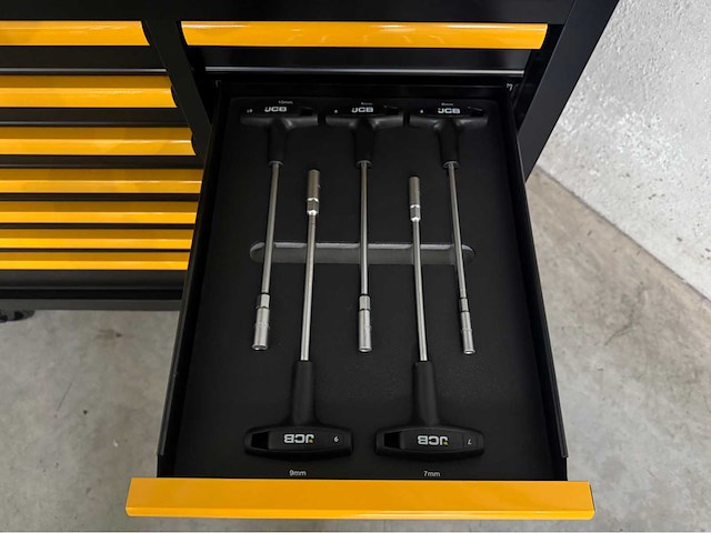 Jcb 42” professionele gevulde gereedschapswagen - afbeelding 21 van  42