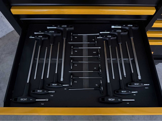 Jcb 42” professionele gevulde gereedschapswagen - afbeelding 11 van  44