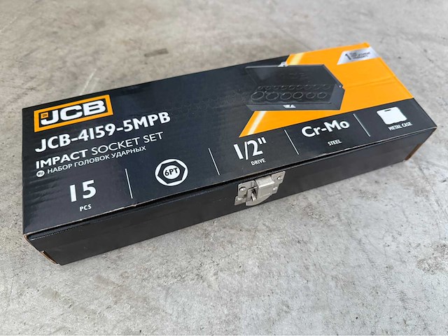 Jcb 6-kant krachtdoppen set 10 - 32 mm - afbeelding 7 van  7