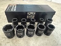 Jcb 6-kant krachtdoppen set 10-24 mm - afbeelding 6 van  6