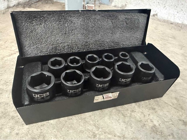 Jcb 6-kant krachtdoppen set 10-24 mm - afbeelding 3 van  6