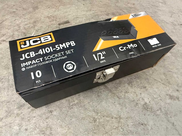 Jcb 6-kant krachtdoppen set 10-24 mm - afbeelding 6 van  6